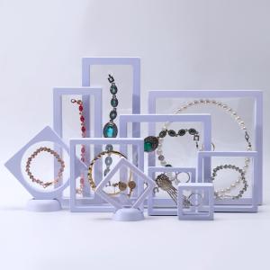 Quality Multiple Sizes Square Plastic PE Film Jewelry Protector Ornament Storage Case wholesale