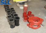 Concrete spraying equipment parts rubber chamber protection the machine