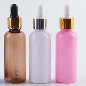 Quality Colorful Empty PET Plastic Drop Bottle For Hair Styling Products wholesale