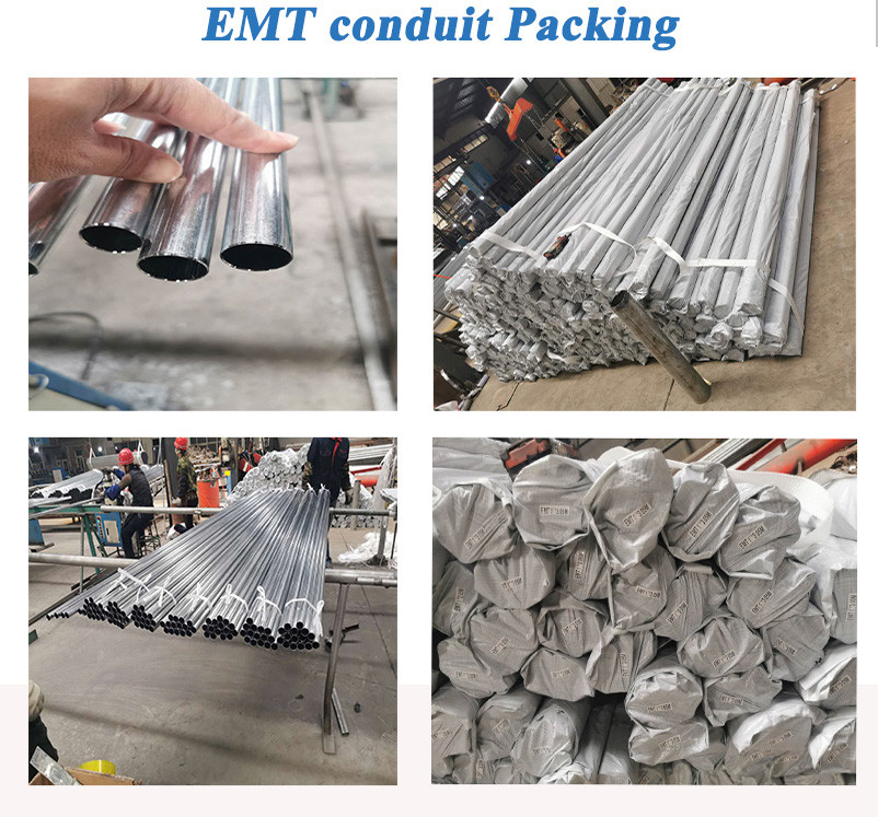 Galvanized Rmc IMC Conduit Pipe 1 / 2 Inch To 6 Inch Rigid Metal Conduit