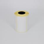 40mm X 45mm White Blue Thermal Label Paper Roll Adhesive Thermal Receipt Paper