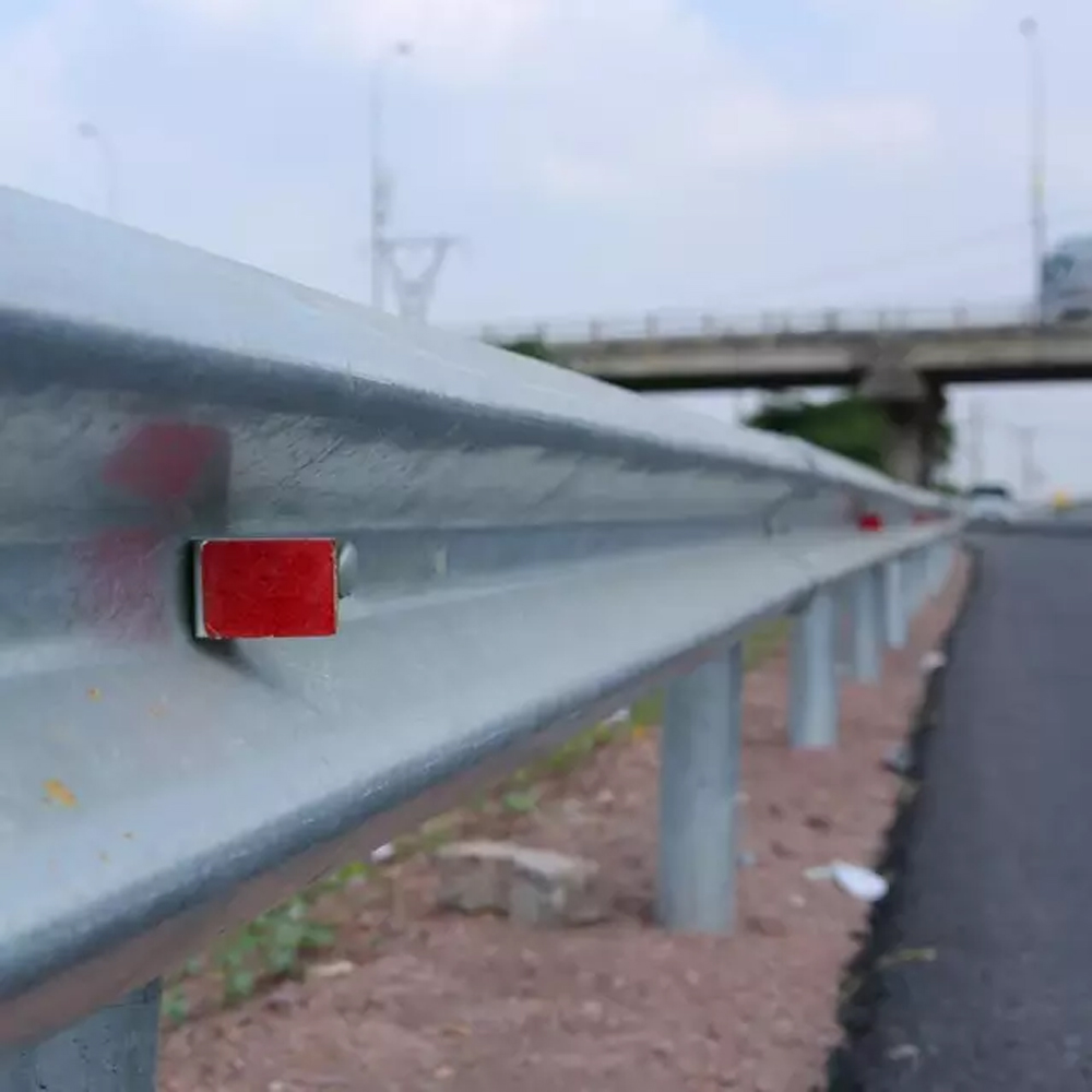 Galvanized Flex Beam Road Safety Barrier for AASHTO M-180 Standard Highway Protection