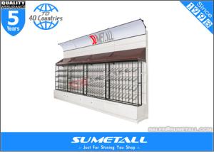 Quality Customized Shop Display Shelf Euro Style , Winer Liquor Bottle Display Shelf Fixtures wholesale