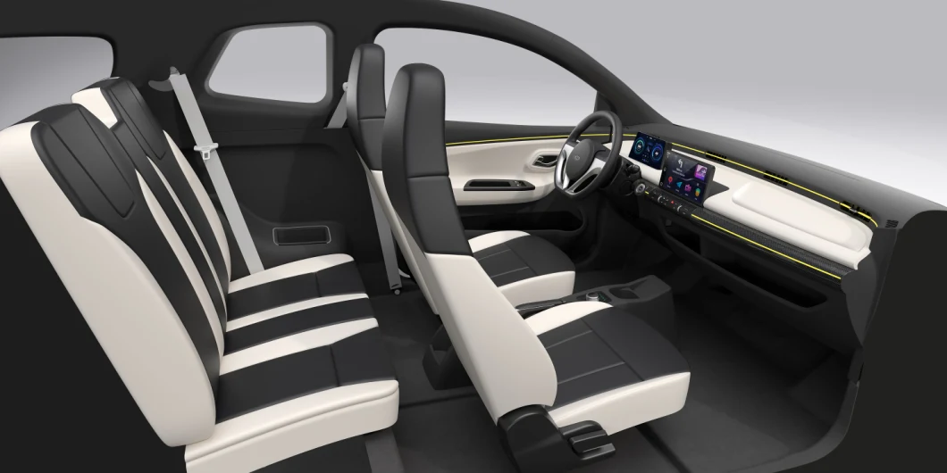 Raysince China Supplier Electric Mini Vehicle 3 Doors 4 Seats Wholesale Cheap Price New Energy Car for Hot Sale