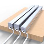 Surface Mounted Aluminum LED Strip Profiles Magnet Lights Channel 14*18mm