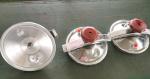 9L Polished Alu Bakelite Handle Commercial Pressure Cooker Heat Resistant