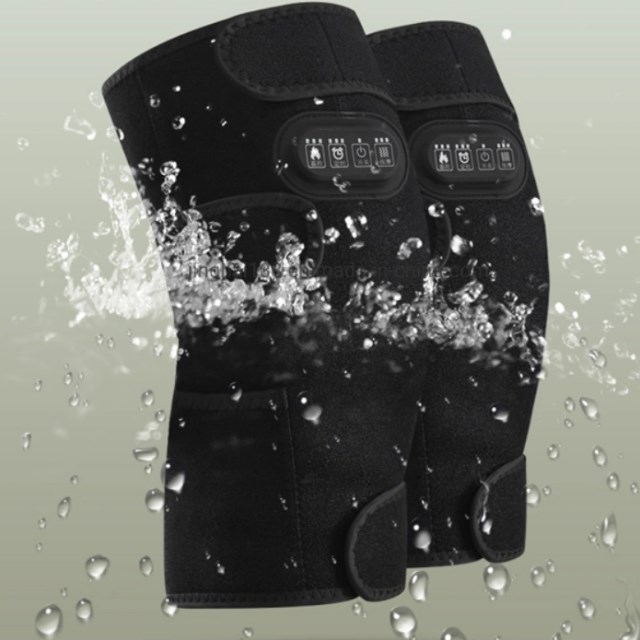 Flexible thermal Heated Knee Pad Carbon fiber For Old Leg Pain Relief