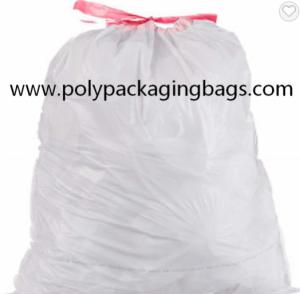 Quality Degradable Colorful Plastic Drawstring Garbage Bags W42 x L44cm wholesale