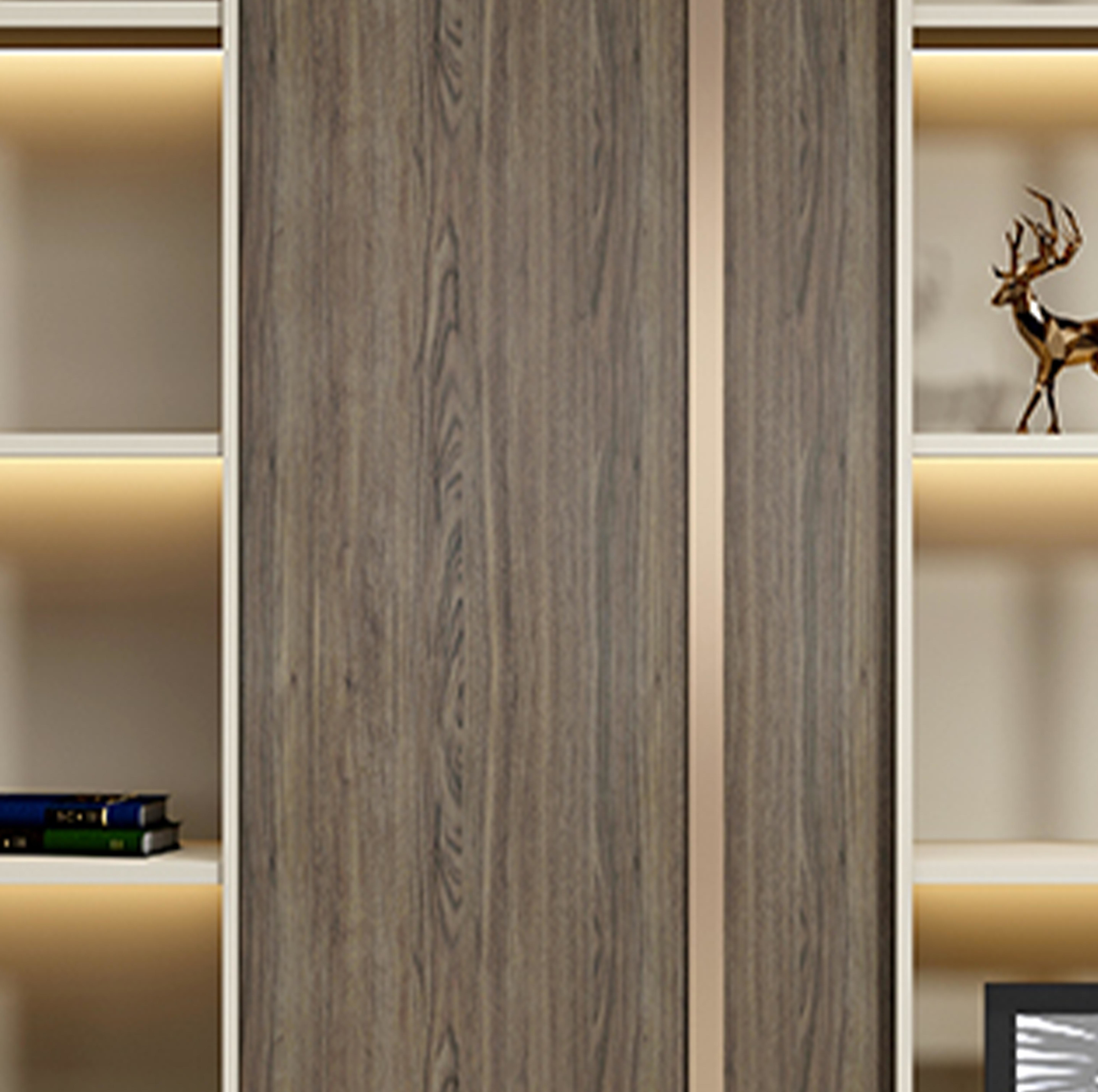 Cabinet Wooden Office Furniture Desk Background Cabinet Office Bookcase Partition Cabinet