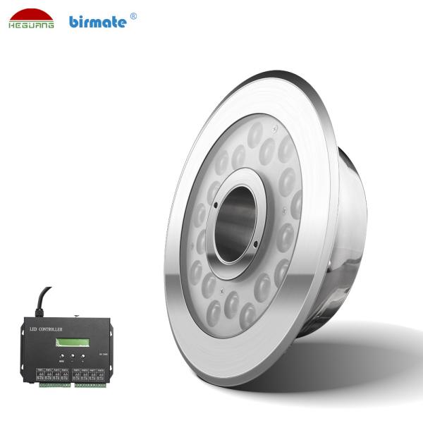 SMD3535 RGB DMX512 DC24V Led Fountain Light 50mm Nozzle