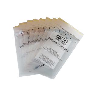 Quality UV Disinfection 95kPa Biohazard Ziplock Specimen Transport Totes wholesale