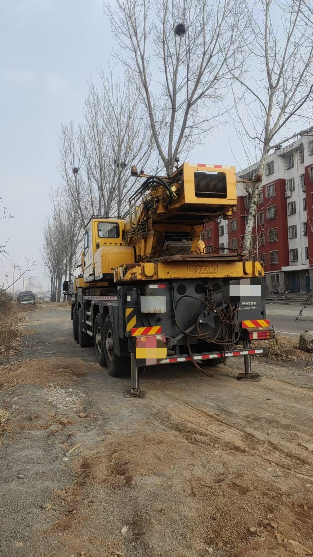 Extremely Efficient XCT85L7 85 Ton Mobile Hydraulic Truck Crane Heavy Lifting Equipment
