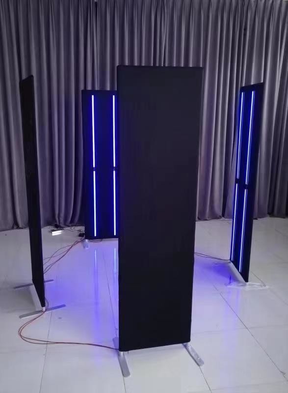 360 Video Photo Booth Enclosure Backdrop With Customized Logo Service