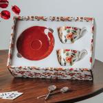 British Classical Fashion Ceramic Espresso Cups And Saucers Perfect For Garden