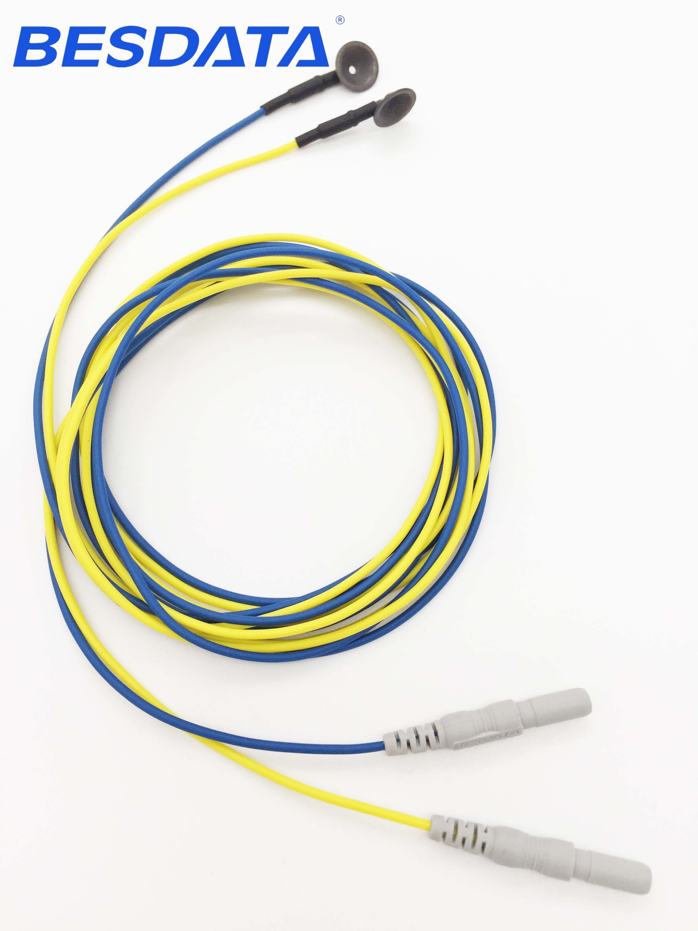 Conductive Sintered Ag - AgCl Electrode With 1.5m leadwire Low Profile