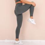 Nudity sanding quick-drying hip-lifting tights bow hip fitness yoga pants