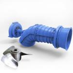 Hydro Power 150RPM 100KW Tubular Turbine Generator