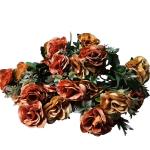 Fabric Artificial Hydrangea Rose Dining Room Desktop TV Cabinet Flower