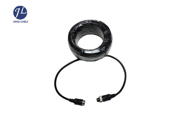 Waterproof 6Pin GX12 Aviation Cable For Vehicle Backup Camera System