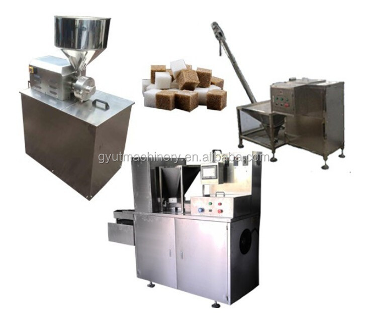 Customized Mold Brown Square Sugar Press Machine for Coffee Sugar Cubes Manufacturing