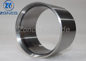 Quality Plain Ring Tungsten Carbide Bushing , Water Pump Shaft Sleeve Grinding Finishing wholesale
