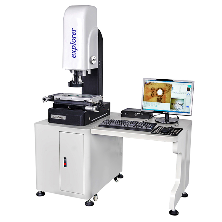 Electronic 2D Video Measuring Machines For CNC Milling Metal Parts