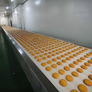 Quality Biscuit Production Line Flat Belt Conveyor 0.4kW - 22kW Power High Efficiency wholesale