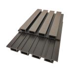 Hollow Exterior Fluted WPC Wall Panels Cladding Panel Wood Grain WPC Board