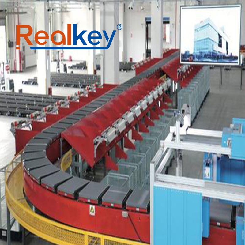 Realkey Cross Belt Sorter Modular Scalable and Labor-Saving