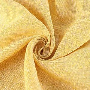 Quality 21s 150gsm Pure Linen Denim Fabric Plain Dyed Cloth For Apparel wholesale