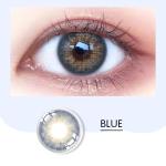Prescription Myopia Smokey Gray Contact Lens For Dark Eyes