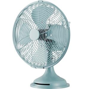 Quality 30W Adjustable Tilt Retro Table Fan Vintage Style DC Motor 3 Speed Airflow wholesale