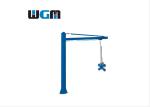Insulating Glass Lifting Machine , 260kg Vacuum Lifting Equipment 4 Meter Arm