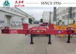 Lightweight Gooseneck Skeletal Container Trailer With Airbag Suspension