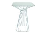 Pink And Blue Metal Wire 0.038CBM Outdoor Table Chairs