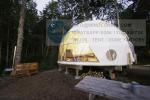 Waterproof Geodesic Clear Domes Japan Dome House With Toilet