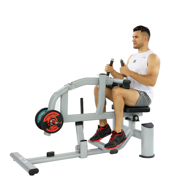 Seated Calf Raise Machine for Body Building Plate Loaded Exercise Equipment to Train Leg Strength