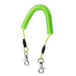 Steel Tool Safety Spring Lanyard Quick Release Lobster Clips Anti Lost