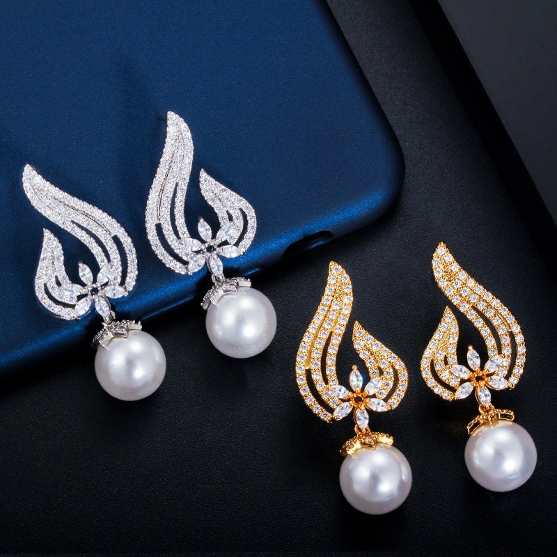 Fashion Colors AAA CZ Hoop Earrings For Women Silver Color Crystal Girl Hoops Earring Jewelry Gift Wholesale