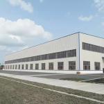 Prefabricated Multi Storey Building , Industrial Steel Frame Warehouse