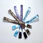 RFID Polyester Woven Wristband for Evening/Party/Festival and Gift ,wristband