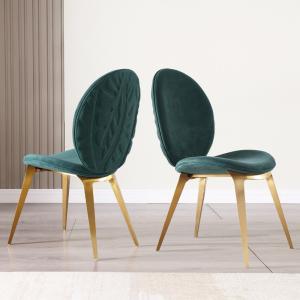 Quality Stainless Steel Luxury Dining Room Chairs Ballroom Chairs OEM ODM wholesale
