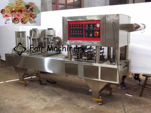 Quality 10800BPH 12KW Cup Filling Sealing Machine For Yogurt Jelly Water Cup 60HZ wholesale