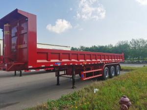 Quality 80 Ton 36 Ft 11.5 Metre Rear Semi Tipper Dump Trailer For Sale wholesale