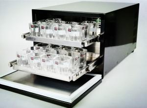 Quality Double Deck Jagermeister Fridge Freezer , Wineplus Bar Shot Glass Chiller wholesale