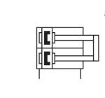 Festo DGST-16-40-PA Mini slide 16 mm piston diameter High force 241 N at 6 bar