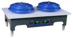 Double dishes High Speed Metallographic Equipment 380V , Speed customized
