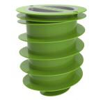 Spiral beach bucket portable beach storage bucket