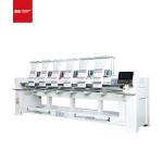 1200rpm Six Head Embroidery Machine 450mm Chain Stitch