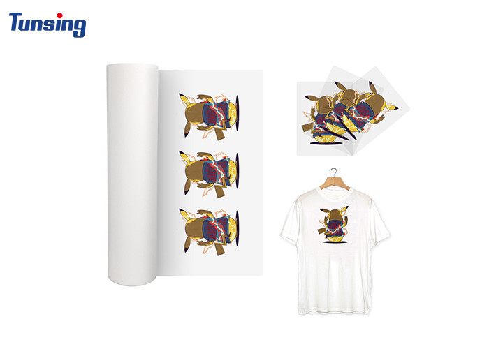 Single Sided 60cm 30cm Heat Transfer PET Film For Digital Printing